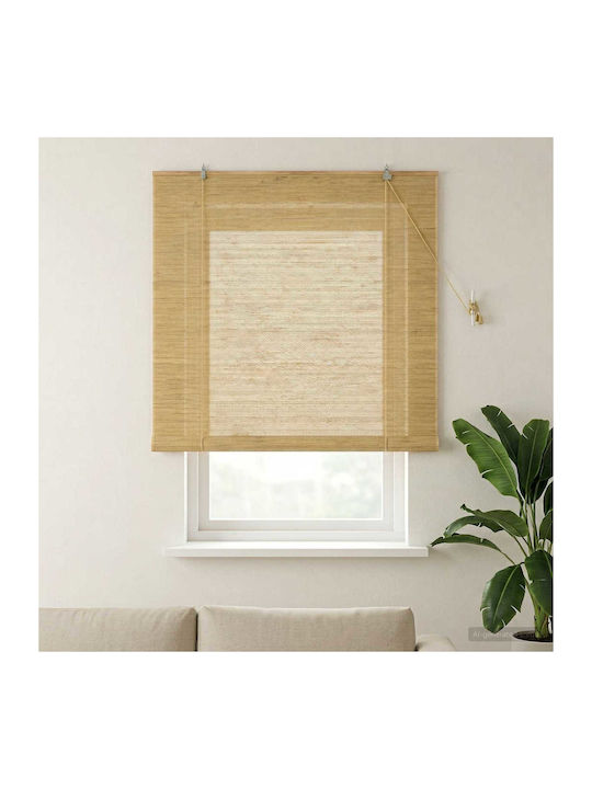 vidaXL vidaXL Partial Blackout Brown Roller Blinds P140xH160cm 42040569