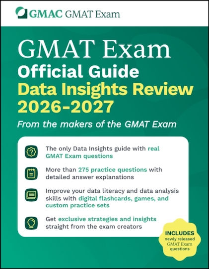 Gmat Official Guide Data Insights Review 2026 - 2027 - John Wiley & Sons Inc - Paperback / Softback