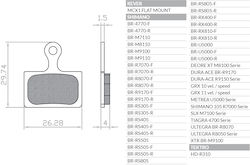 Спирачни Накладки За Велосипед Синтеровани Метални Подходящи За Shimano Dura Ace Br-r9170 Ultegra Br-r8070 Xtr Br-m9100 Br-rs805 Br-rs505 Br-rs405 Br-rs305 Спирачни Накладки За Велосипед Синтеровани Метални Подходящи За Shimano Dura Ace Br-r9170 Ultegra Br-r8070 Xtr Br-m9100 Br-rs805 Br-rs505 Br-rs405 Br-rs305
