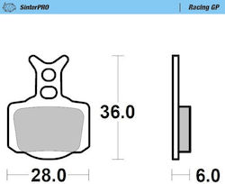 Moto Master Fahrradbremsbeläge Kh Sinter Metall Racing 12 Sinterpro Serie Racing Gp Vorder- und Hinterrad Ktm 50 Sx '24 Sx-e3/5 E-Bike '23 Husqvarna Tc 50 '24 Ee 3/5 E-Bike '23 Gasgas Mc-e 3/5 E-Bike '24