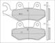 Brenta Brake Pads Kh228 Organic