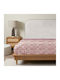 To megalo pazari Il-line Bed Sheet Super Double 240x260cm Salmon