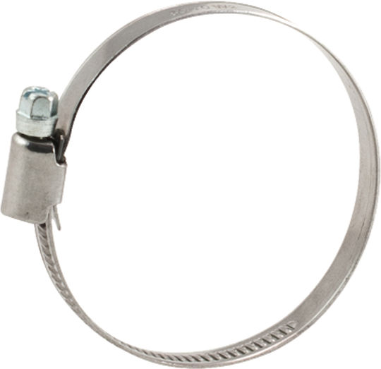 Bandă Cleme Șurub Șarpe Argintiu Din3017 Diametru 60mm-80mm X5 Bucăți