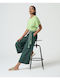 Bluza Damă Oversized Tricou Verde