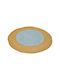 Pakketo Nebon Handmade Round Summer Rug from Jute Blue Φ150cm