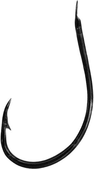 Shimatsu Bent Fishing Hooks 4310 Live Bait 100 Units Black No1/0