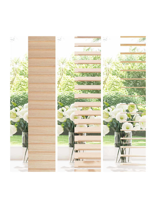 vidaXL Wooden Blind in Beige Colour W145xH160cm