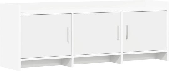 TV Stand White 130x33x47 cm