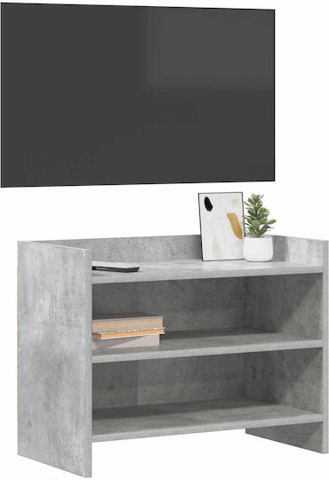 vidaXL TV-Ständer Grau Beton M60xT33xH47cm