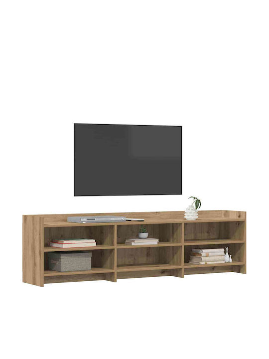 TV Stand Oak L168xW33xH47cm