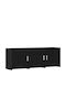 Dulap TV Stejar Negru 130x33x47cm