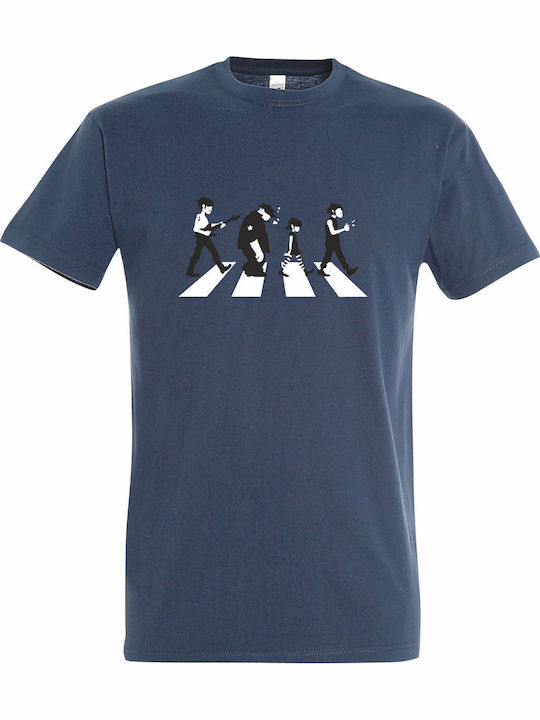 kirikoko Kids T-shirt Denim Gorillaz On Abbey Road