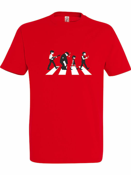 kirikoko Kids Top Red Gorillaz On Abbey Road