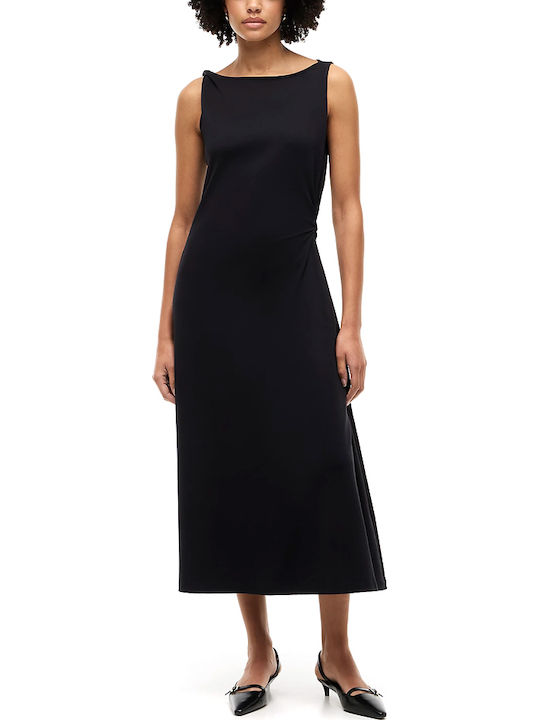 Tommy Hilfiger Summer Midi Dress Black
