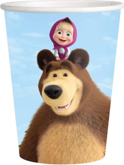 Masha & Orso Ποτήρι για Party 8τμχ
