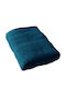 To megalo pazari Hand Towel 30x50cm Petrol Blue Weight 500gsm