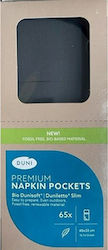 Duni Bio Dunisoft Napkin 40 X 33 Cm Black 65 Pcs Duni Bio Dunisoft Napkin 40 X 33 Cm Black 65 Pcs