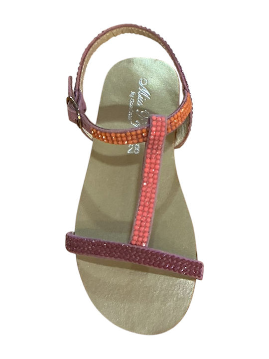 Oca Loca Kids' Anatomic Fuchsia Sandals