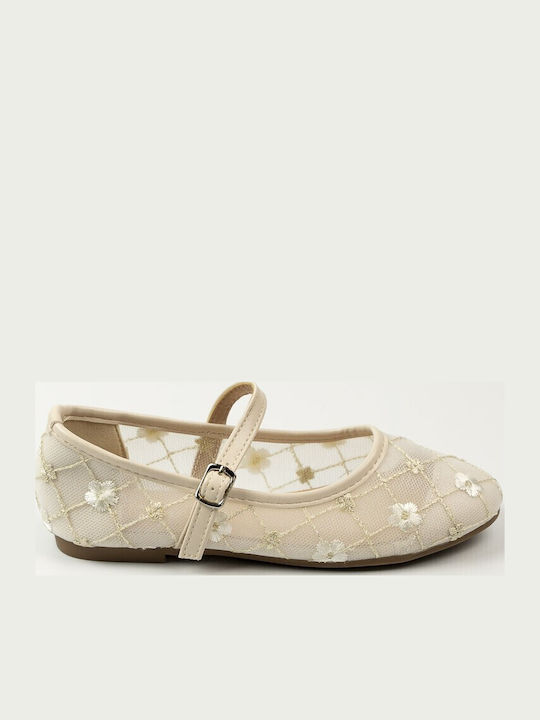 Fshoes Kids Ballerinas with Hoop & Loop Closure...