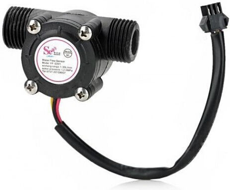 Flow Meter Yf-s201 1/2" 1-30l/min Arduino