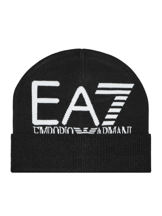 Beanie Unisex Căciulă Tricotată în Culoare Neagră