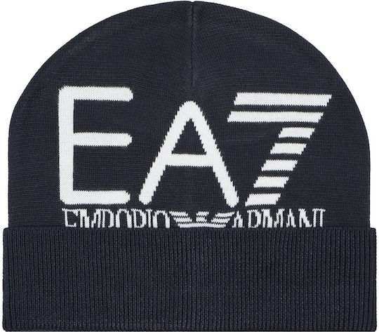 Beanie Unisex Căciulă Tricotată în Culoare Albastru Marin