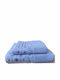 To megalo pazari Body Towel 70x140cm Light Blue Weight 400gr/m²