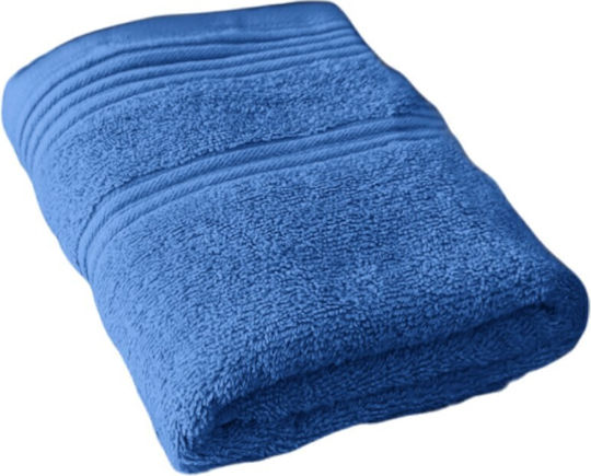 To megalo pazari Body Towel 70x140cm Light Blue Weight 500gr/m²