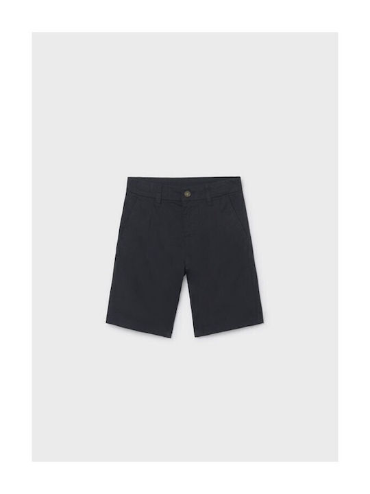 Mayoral Kids Fabric Shorts/Bermuda Black