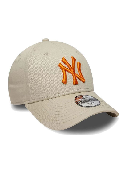 New Era Kids' Fabric Hat League Ess 9forty Neyyan Beige