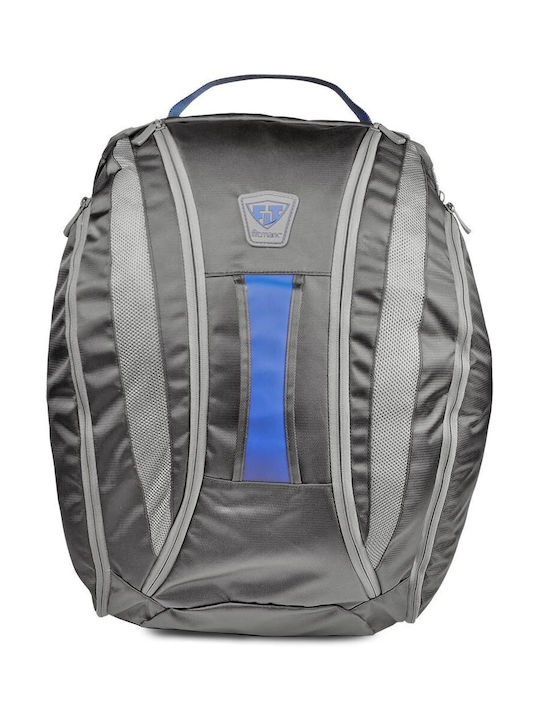 Fitmark Schultertasche für Fitnessstudio Grau