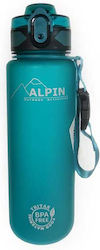 Alpin Compact Tritan Παγούρι Πλαστικό Ποδηλάτου 630ml Τιρκουάζ Alpin Compact Tritan Παγούρι Πλαστικό Ποδηλάτου 630ml Τιρκουάζ