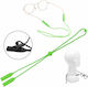Silicone Adjustable Eyeglass Strap Green