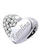 Pandora Charms Heart Charms Pendant Engraving Silver 925