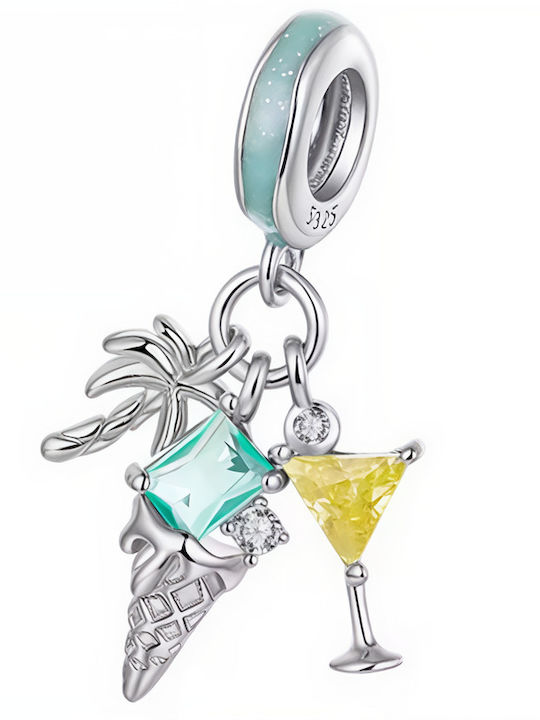Pandora Charms Pendant Charms Holiday Beach Party Silver 925 Charms Trusky Pandora Charms Pendant Charms Holiday Beach Party Silver 925 Charms Trusky