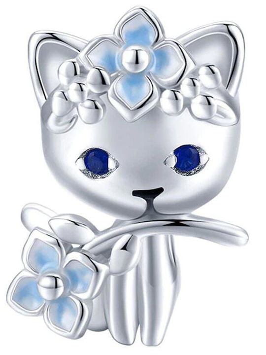 Pandora Charms Cat Pendant Charms 925 Silver
