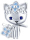 Pandora Charms Cat Pendant Charms 925 Silver