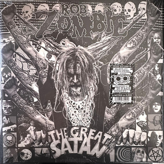Rob Zombie Great Satan Black White 1 Vinyl
