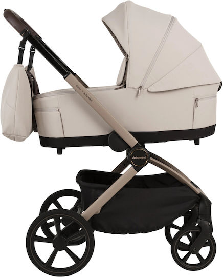 Adamex Como Reversible 2 in 1 Baby Stroller Suitable for Newborn Natura Beige 11.3kg