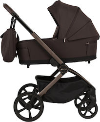 Adamex Como 2 in 1 Chocolate Brown Pushchair & Stroller