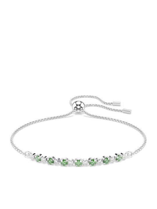Swarovski Γυναικείο Βραχιόλι με Ζιργκόν 24cm