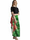 Barelos Green-Orange Pareo Abstract Designs 288888.3