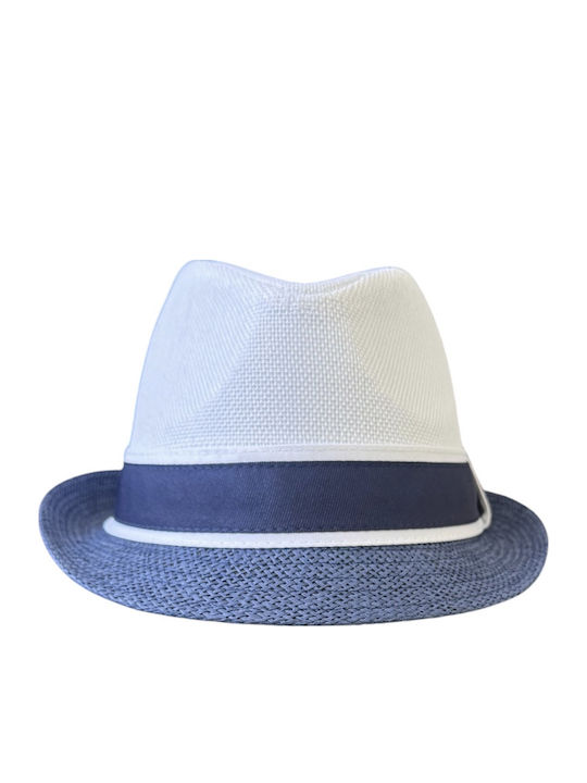 DENIA ACCESSORIES Υφασμάτινo Ανδρικό Καπέλο Καβουράκι Μπλε