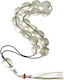 Roloi Komboloi Worry Beads with 17 Beads Length 33cm Transparent