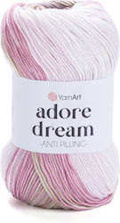 Yarnart Adore Dream 1051 Πολύχρωμο Νήμα Πλεξίμα...