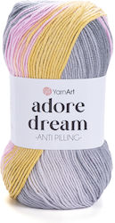 Yarnart Adore Dream 1064 Πολύχρωμο Νήμα Πλεξίμα...