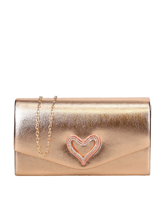 Migato Women's Handbag Pink Gold