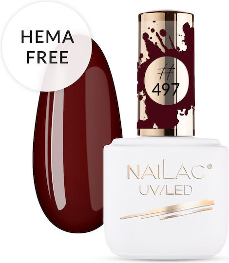 NaiLac Лак за Нокти Бордо #497 7ml