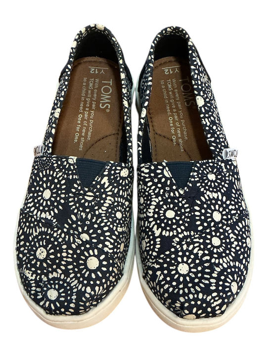 Kids Espadrilles Slip-On Navy Blue