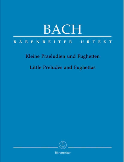 Ricordi Johann Sebastian Bach Little Preludes Fughettas Editor Topel Michael Erenyi Adel Urtext